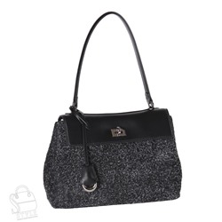 Сумка женская кожаная 9766VGAA black Vitelli Grassi