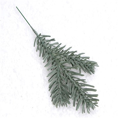 Ветка декоративная новогодняя, набор 5 шт., размер 1 шт. — 22×9×2 см