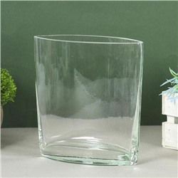 Ваза «Диана», 800 мл, d=7 см, h=17.5 см, стекло, прозрачная