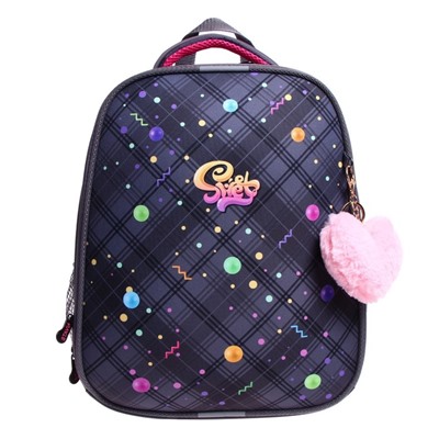 Рюкзак каркасный школьный 38 х 30 х 16 см, эргономичная спинка, Stavia Sweet