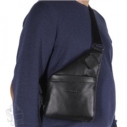 Рюкзак мужской кожаный 66153H black Heanbag