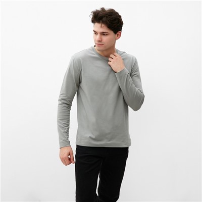 Лонгслив мужской MIST Men's casual размер 56, серый
