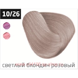 OLLIN PERFORMANCE 10/26 светлый блондин розовый 60мл Перманентная крем-краска для волос