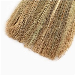 Веник для уборки Шафран «Сорго», 4-х прошивной, четырёхлучевой, ручная работа, 90-95 см