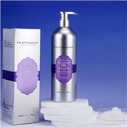 Увлажняющий шампунь и кондиционер с маслом макадамии Keratine queen