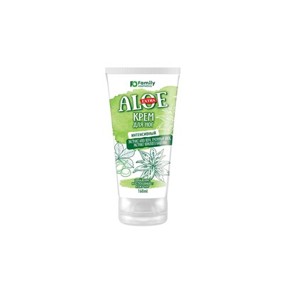 Extra Aloe Крем для ног 160мл Aloe Интенсивный