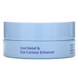 Petitfee, Прохлада агавы, гидрогелевая маска для кожи вокруг глаз, 60 штук