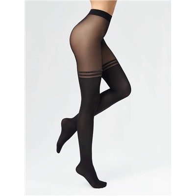 Minimi Колготки NUANCE LUREX  70 #1 (имитация чулок с люрексом)