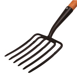 Вилы копальные, 6-рогие, деревянный черенок, «Премиум», Greengo