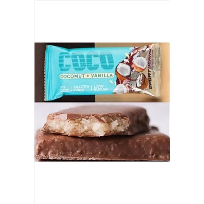 Батончик Sportberry глазированный Кокос Классический 40г ЭКОПРОДУКТЫ, 1185176