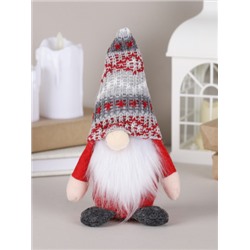 Новогоднее украшение Гном 20 см / NA117 /уп 50/
