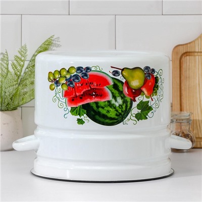 УЦЕНКА Кастрюля, 10 л, деколь МИКС