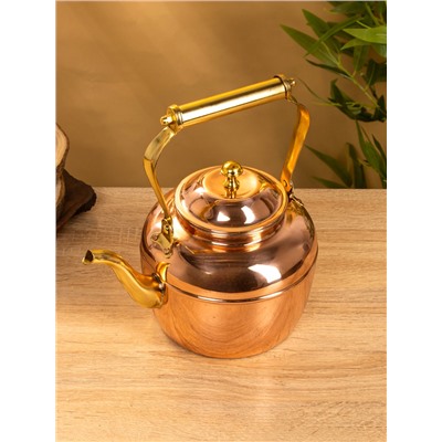 Чайник медный, 24×17×26 см