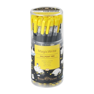 Ручка шариковая 0.5 мм "MagicWrite. Гуси" синяя 20-0240/40 Bruno Visconti