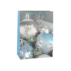 Пакет подарочный 18х24х8.5 / 10220-S /уп 12/720/Новый год микс