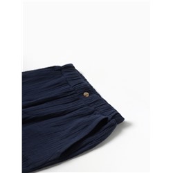 Брюки «Крошка Я. Муслин», рост 68 см, синие