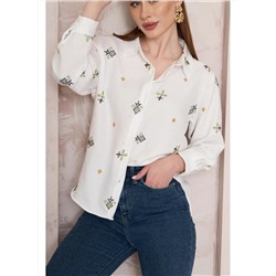 Женская рубашка с вышивкой Patiskha