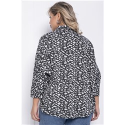 Рубашка Сладкий поцелуй (серая) Б12330-4