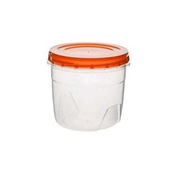 Банка 1,0л для хранения с закруч.крышкой, пластик 44200