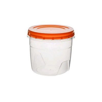 Банка 1,0л для хранения с закруч.крышкой, пластик 44200