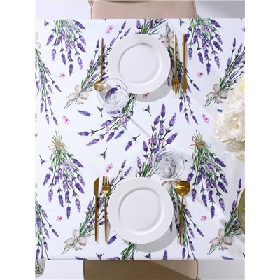 Скатерть «Этель» Lavender, 149×110 см, 100% хлопок, саржа 190 г/м²