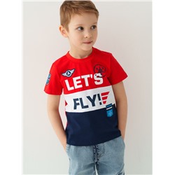 Фуфайка трикотажная для мальчиков (футболка)