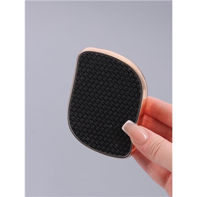 Стеклянная нано-пилка для пяток, 9×6.5×3 см, в картонной коробке, цвет золотистый