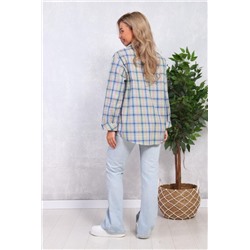 1072 Рубашка женская (Желтый)