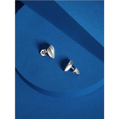 Кольцо из серебра родированное - Сердце 3001019189