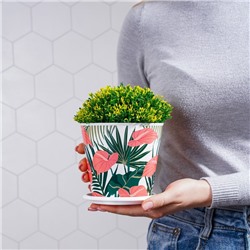 Горшок для цветов Доляна «Антуриум», 800 мл