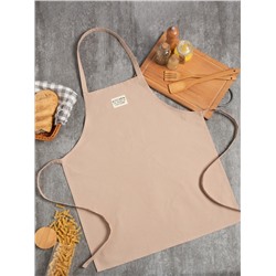 Фартук «Этель» Kitchen, 60×70 см, бежевый, 100% хлопок, саржа 220 г/м²