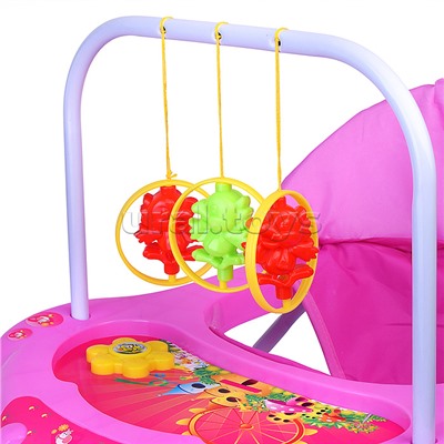 Ходунки "Птички" розовые, в пакете