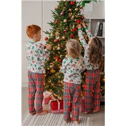Детская пижама с брюками новогодняя НАТАЛИ, 1070590