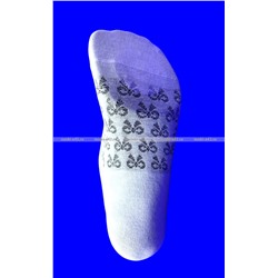 Зувей следки женские короткие с силиконом БАНТИКИ