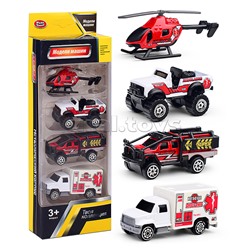 Набор машин "Амбулаторная медицинска помощь" в коробке