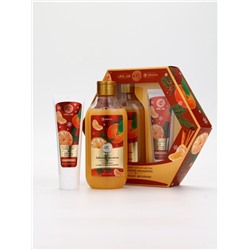 Подарочный набор новогодний «Уютные мгновения», гель для душа 300 мл и лосьон для тела 85 мл, URAL LAB