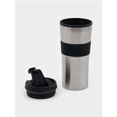 Термокружка, 450 мл, For you, сохраняет тепло 2 ч, 8×19 см, хром