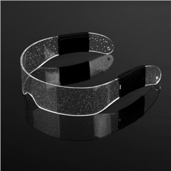 Светодиодные очки «Сияние», 14.5×4.5×18 см, батарейки CR2032×2 (в комплекте), 3 режима, свечение RGB
