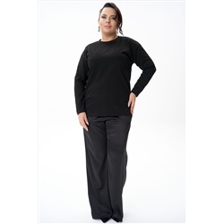 Лонгслив (черный)