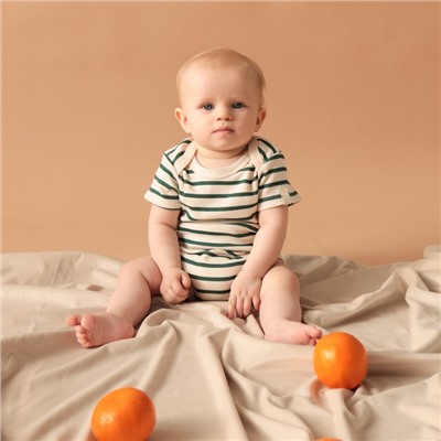 Боди Крошка Я Oranges, рост 74-80, молочное