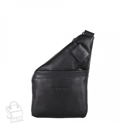 Рюкзак мужской кожаный 66153H black Heanbag