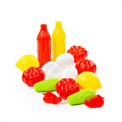 Полесье Набор продуктов №5 (17 элементов) (в сеточке)