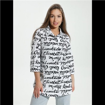 Туника Жанетта (Буквы на белом)