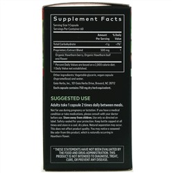 Gaia Herbs, Hawthorn Supreme, 60 растительных капсул с жидкостью