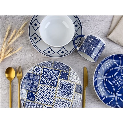 Тарелка керамическая «Марокко», 22.5 см, Dolce Ceramo