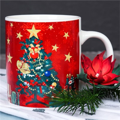 Кружка новогодняя 380 мл / 1188-3-380 /уп 12/72/