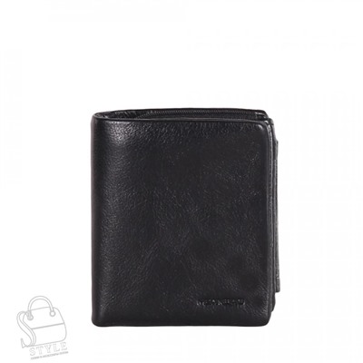 Мужской кошелек  008-1PYH black Heanbag