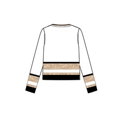 Джемпер трикотажный для девочек