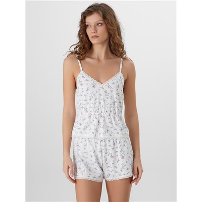 КОМПЛЕКТ ЖЕНСКИЙ (ТОП, ШОРТЫ) 562320/1