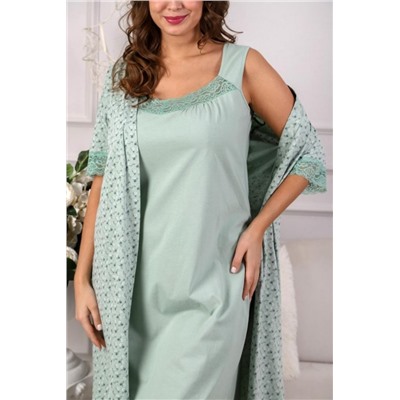 Сорочка ПРИМУЛА-3 (Зеленый)